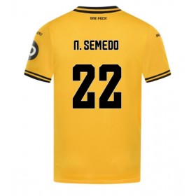 Pánské fotbalový oblečení Wolves Nelson Semedo #22 Domácí košile 2024-25 Krátkým Rukávem